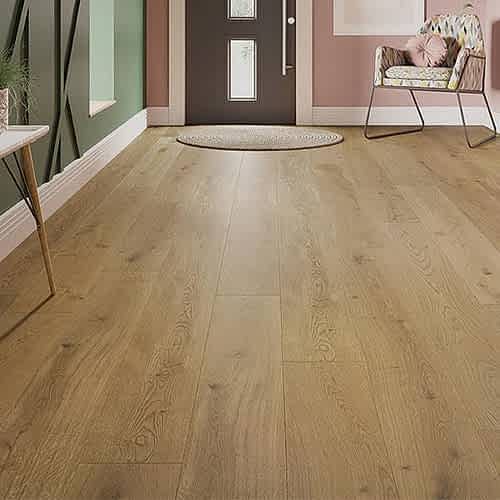 Galleria Professional Engineered Select Oak Flooring 20mm x 190mm Natural Lacquered