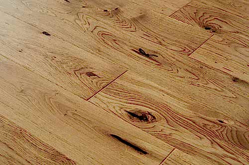 Home Choice Engineered European Rustic Oak 14mm x 130mm Natural Lacquered Long Board
