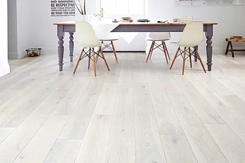 Galleria Professional Engineered European Rustic Oak Flooring 14mm x 190mm Winter Dawn Lacquered