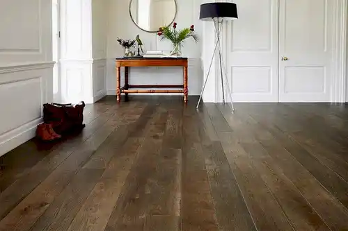 Galleria Professional Engineered European Rustic Oak Flooring 20mm x 190mm Ground Coffee Lacquered