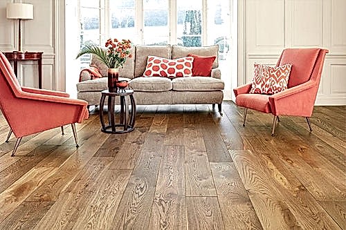 Galleria Professional Engineered European Rustic Oak Flooring 20mm x 190mm Tawny Brown Lacquered