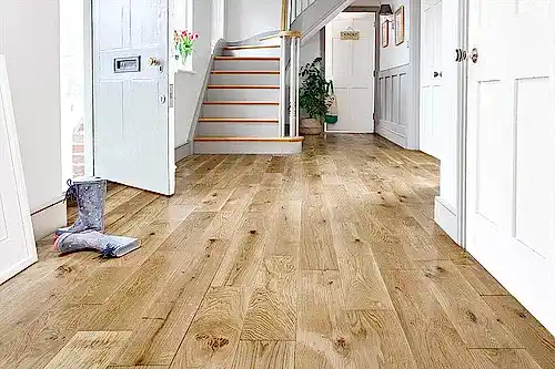 Galleria Professional Solid European Rustic Oak Flooring 18mm x 150mm Natural Lacquered