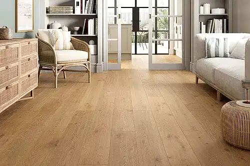 Home Choice Engineered European Rustic Oak 14mm x 190mm Natural Brushed Invisible Oiled