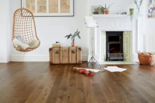 Home Choice Engineered European Rustic Oak Flooring 14mm x 130mm Brown Sugar Lacquered