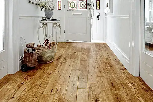 Home Choice Engineered European Rustic Oak Flooring 14mm x 130mm Natural Lacquered