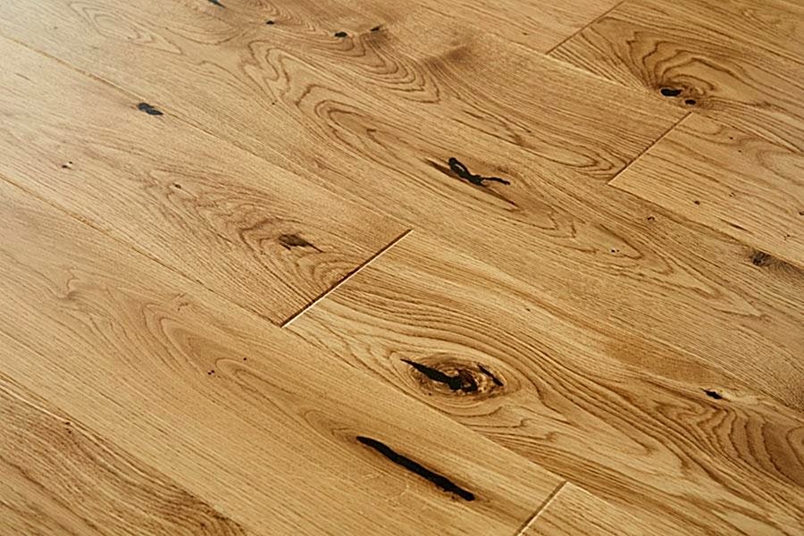 Home Choice Engineered European Rustic Oak Flooring 14mm x 130mm Natural Lacquered