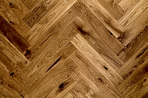 Home Choice Herringbone Engineered European Rustic Oak Flooring 14mm x 130mm Toffee Oiled