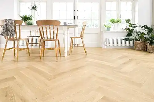 Home Choice Herringbone Engineered European Select Oak Flooring 14mm x 130mm Grissini Lacquered