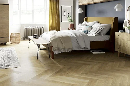 Audacity Classic Oak Herringbone Rigid Core Click Luxury Vinyl Flooring