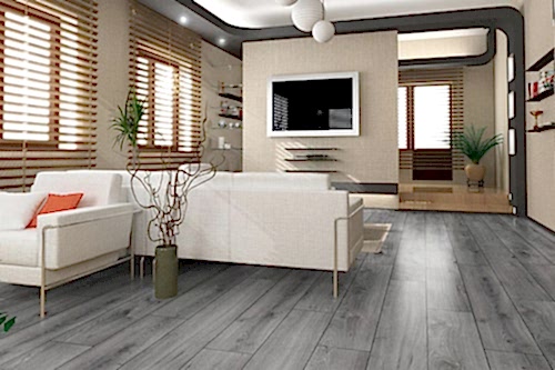 Mega Deal 7mm Laminate Flooring Steel Grey Oak