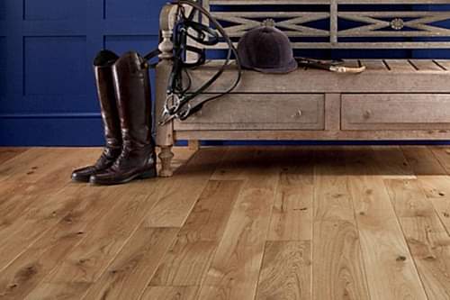 Home Choice Engineered Rustic Oak Flooring 14mm x 125mm Natural Brushed Matt Lacquered