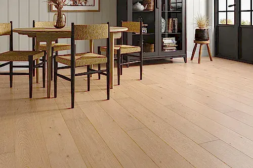 Home Choice Engineered Rustic Oak Flooring 14mm x 190mm Leighton Smooth UV Oiled