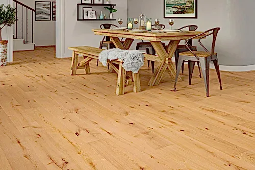Home Choice Engineered Rustic Oak Flooring 14mm x 190mm Henley Brushed UV Oiled