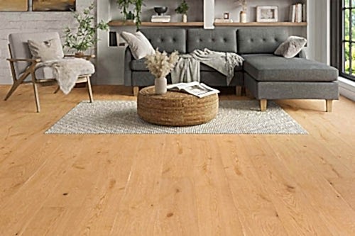 Home Choice Engineered Rustic Oak Flooring 14mm x 190mm Aspen Smooth UV Lacquered