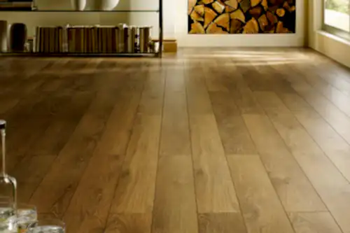 Series Woods 12mm Laminate Flooring Harvest Oak
