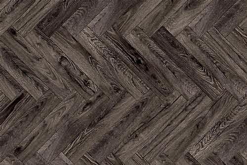 Series Woods 8mm Herringbone Laminate Flooring Sterling Grey Oak
