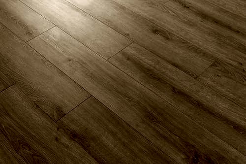 Series Woods 7mm Acoustic Laminate Warm Gold Oak Built-in Underlay