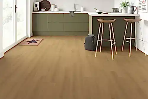 Series Woods 7mm Acoustic Laminate Warm Gold Oak Built-in Underlay