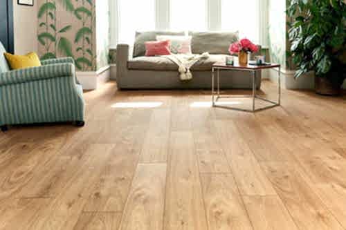 Series Woods 12mm Laminate Flooring Smoked Oak