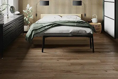 Series Woods 12mm Laminate Flooring Antique Bronze Oak