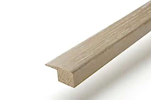 Solid Hardwood End Profile 2m White Wash