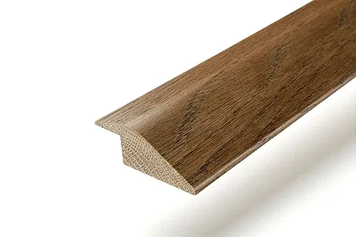 Solid Hardwood Ramp Profile 2m Espresso Natural Oak