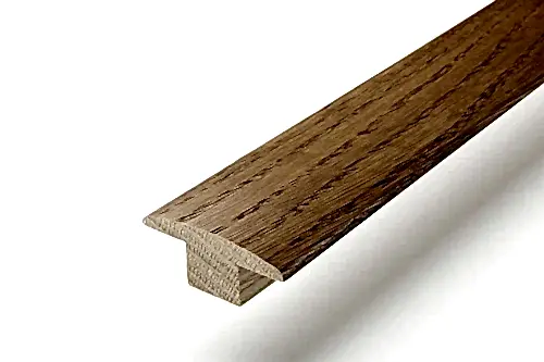 Solid Hardwood T Profile 2m Espresso Natural Oak