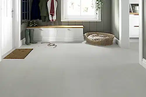 Spectra Luxury Rigid Core Click Vinyl Oyster White Tile Built-in Underlay