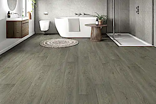 Spectra Luxury Rigid Core Click Vinyl Soft Pebble Grey Plank Built-in Underlay