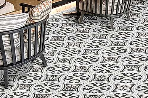 Liliana Concrete Dark Grey Gaudi Matt Porcelain Tile