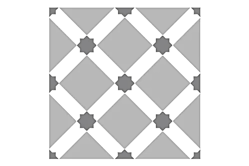 Chiara Concrete Grey Ornamental Matt Porcelain Tile