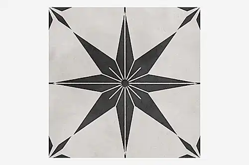 Alessia Concrete Grey Star Matt Porcelain Tile