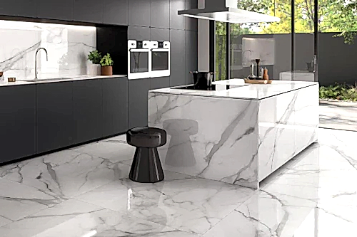 Adelina Marble White Matt Porcelain Tile
