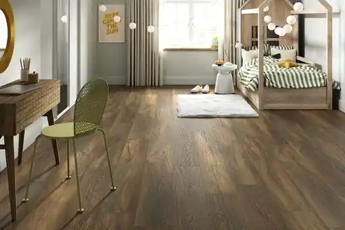 Spectra Luxury Acoustic Rigid Core Click Vinyl Cocoa Oak Plank Built-in Underlay